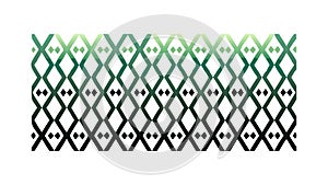 Abstract Geometric Interlocking Diamond Pattern, vector design Generative AI