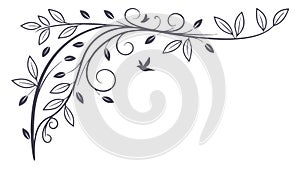 Abstract Geometric Intersecting Lines Corner, Contemporary Pattern, vector design Generative AI