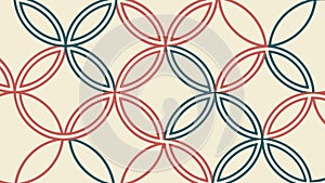 Abstract Geometric Intersecting Lines, Modern Dynamic Pattern, vector design Generative AI