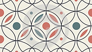 Abstract Geometric Intersecting Lines Vector, vector design Generative AI