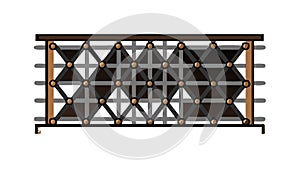 Abstract Geometric Lattice Pattern Background, Modern Design, vector design Generative AI