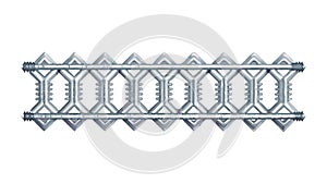 Abstract Geometric Lattice Pattern Design, vector design Generative AI