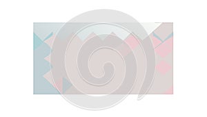 Abstract Geometric Layers Soft Gradient Vector Art, vector design Generative AI