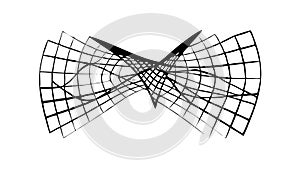 Abstract Geometric Line Pattern, vector design Generative AI