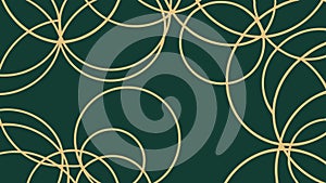 Abstract Geometric Lines Gold Art, vector design Generative AI