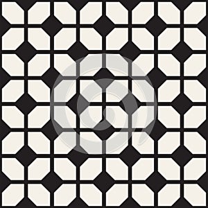 Abstract geometric lines lattice pattern. Seamless vector background. Subtle repeating texture.