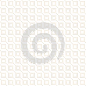 Abstract geometric lines lattice pattern. Seamless vector background. Subtle simple repeating texture.