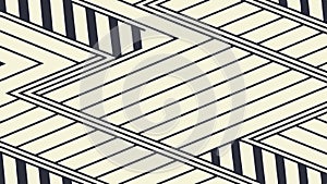 Abstract geometric lines pattern, modern clean background, versatile, vector design Generative AI