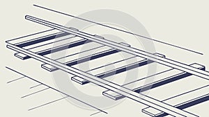 Abstract Geometric Lines Vector Pattern Art, vector design Generative AI
