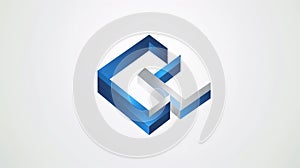 Abstract Geometric Logo Design.Modern Mosaic