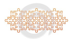 Abstract Geometric Maze Pattern Background, vector design Generative AI