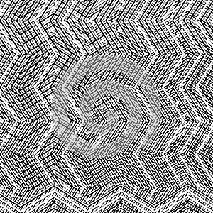 Abstract geometric mesh, grid pattern of interweaved, interlocking lines, stripes. Cellular matrix, web texture of intersecting