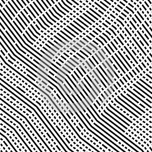 Abstract geometric mesh, grid pattern of interweaved, interlocking lines, stripes. Cellular matrix, web texture of intersecting