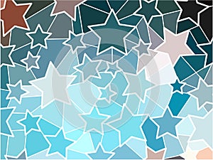 Abstract geometric mosaic background