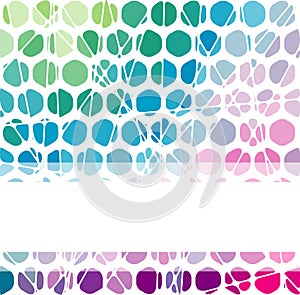 Abstract geometric mosaic background.