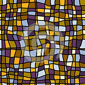 Abstract geometric mosaic background