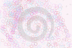 Abstract geometric motion, particle or random pattern. Vector, concept, effect & creative.