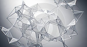 Abstract Geometric Network Structure