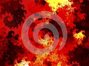 Abstract geometric orange background for design. abstract fire b