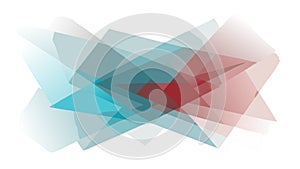 Abstract Geometric Overlap Modern Design Vector, vector design Generative AI