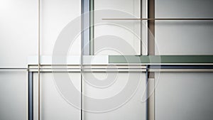 Abstract Geometric Panel Design Modern Minimalist Background with Clean Lines Subtle Tones