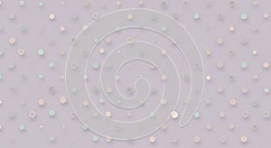 Abstract geometric pastel hexagon pattern on light background