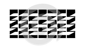 Abstract Geometric Pattern Angles Triangles Icon, vector design Generative AI