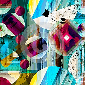 Abstract geometric pattern background