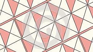 Abstract Geometric Pattern Background of Intersecting Triangles and Lines, vector design Generative AI