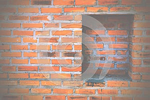 Abstract geometric pattern, Brick block texture, Modern style outdoor building wall for the background.