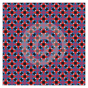 Abstract geometric pattern from bright colors for decoration papers.