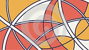 Abstract Geometric Pattern: Colorful Mosaic Design, vector design Generative AI