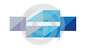 Abstract Geometric Pattern of Colorful Rectangles. Modern and Dynamic Design. vector design Generative AI