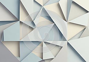 Abstract geometric pattern composed of interlocking triangular