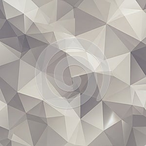 An abstract geometric pattern composed of numerous interconnected triangles. The