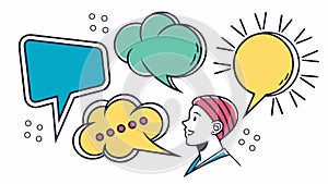 Abstract Geometric Pattern with Curved and Straight Lines, vector design Generative AI