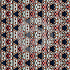 Abstract geometric pattern for decoration papers and interior.