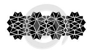 Abstract Geometric Pattern Design Element Vector Background, vector design Generative AI