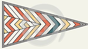 Abstract Geometric Pattern Design Element, vector design Generative AI
