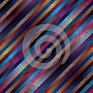 Abstract geometric pattern with diagonal strikes