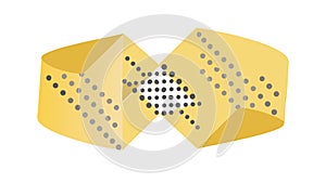 Abstract Geometric Pattern with Dotted Texture Design, vector design Generative AI