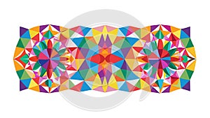 Abstract Geometric Pattern with Exploding Shapes, Dynamic Design, vector design Generative AI