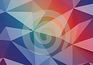 Abstract geometric pattern featuring an array of interconnected