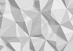 Abstract geometric pattern featuring an array of three-