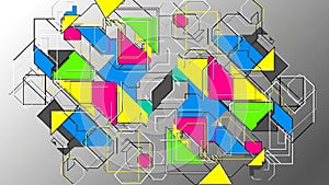 Typical of AI generated art emphasizing a modern and dynamic