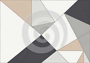 Abstract geometric pattern featuring intersecting triangles and