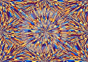 An abstract geometric pattern featuring a