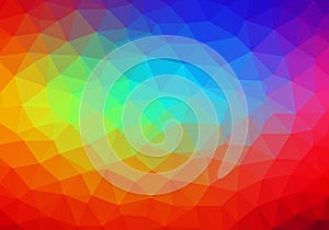 Abstract geometric pattern featuring a low-poly design with a