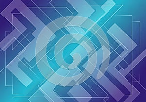 Abstract geometric pattern featuring overlapping rectangles and