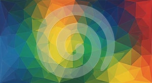 Abstract geometric pattern featuring triangular shapes arranged in a mosaic style.